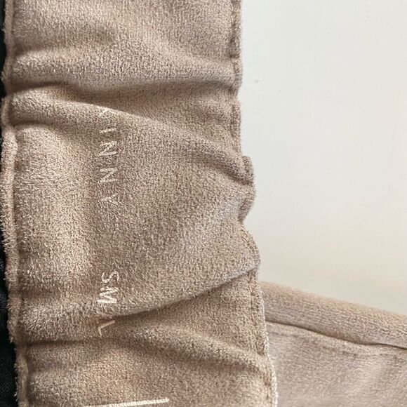 PacSun Tan Faux Suede Jogger Pants Size Small - Picture 6 of 14